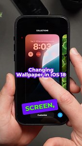 12K views · 154 reactions | Changing Your Wallpaper in iOS 18! #iOS18 #iPhoneTips #LockScreen #Wallpaper #AppleHacks #TechTips #iOSUpdate #iPhoneCustomization | Hector Daniel Chavez | Facebook