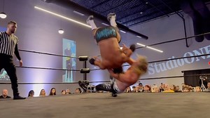 Double underhook suplex by @thebryanidol to @thomas_latimer_ #NWASuperSmashingHalloween | #NWAChicago ➡️: nationalwrestlingalliance.com #SuperSmashingHalloween @nwa @nwachicago @the_wrestling_company | Wrestling With Unicorns