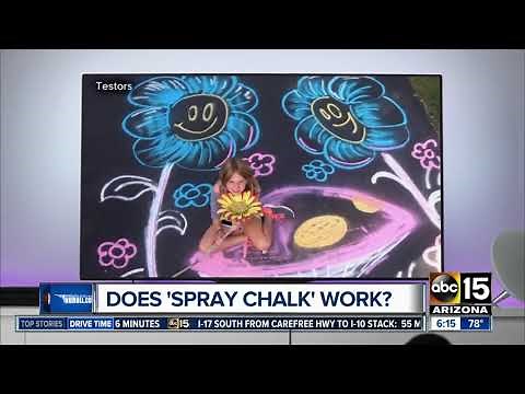 Spray chalk: does it work?