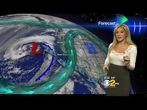 Jackie Johnson 2011/11/10 5PM CBS2 HD; Tight white top