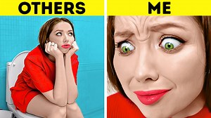 147K views · 790 reactions | Funny restroom problems and smart ways to solve them: | 5-Minute Crafts Teens | Facebook