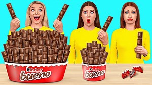 7.2K views · 340 reactions | #MultiDO #funny #pranks We have a challenge with food of different sizes! Someone's lucky today! | Multi Do | Facebook