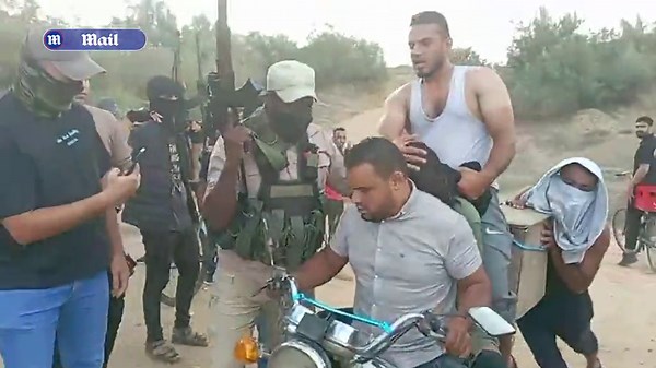 Sickening new footage emerges of Noa Argamani's abduction by Hamas terrorists