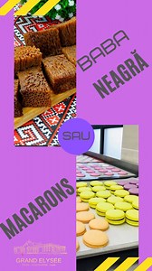 Serviți o cafea cu: #MACARONS sau cu #BABA_NEAGRĂ ? 😍😍😍 Vă invităm la Palat. | Grand Elysée