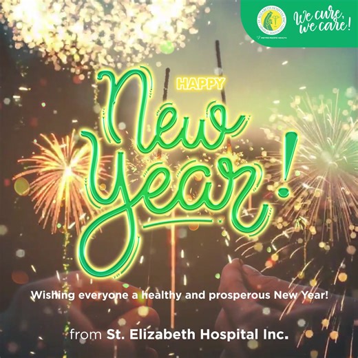 As we step into the New Year, your SEHI family extends warm wishes for a year of good health, healing, and moments of kindness. Here's to a healthy and happy 2024! 🎇 | St. Elizabeth Hospital, Inc.