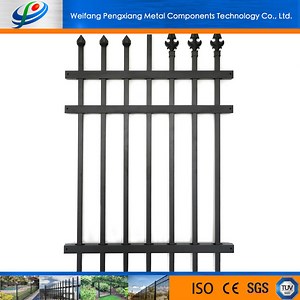[Hot Item] Galvanized Steel Tube Fence Panels Fence