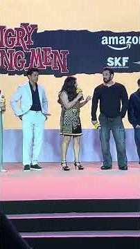 Zoya Akhtar speaking at trailer launch of Angry Young Men