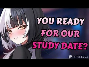 Study Date With Your Pushy Goth Classmate📕🖤 [F4M ASMR Roleplay] [Flirty]