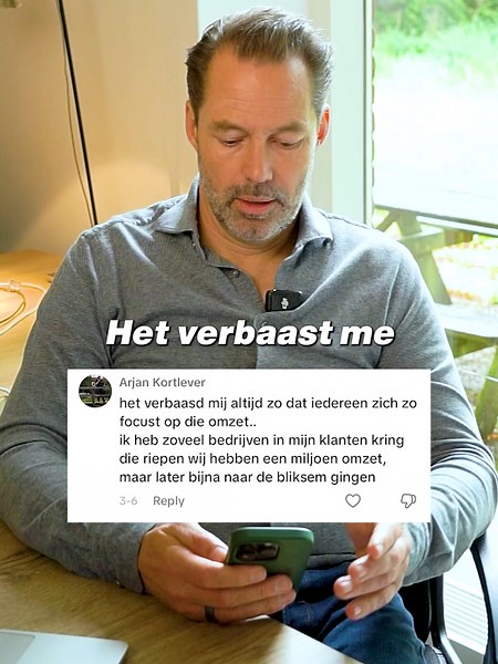 Waarom een miljoenenomzet niets zegt over je succes.