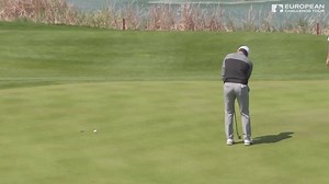 ‪Rolling it in 🕳↙️ Connor Syme ties the clubhouse lead on -12 #TurkishAirlinesChallenge‬ Challenge Tour | Turkish Airlines Golf