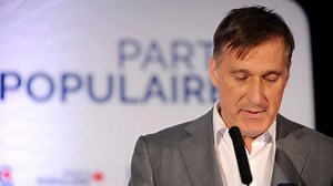 Élections partielles: Maxime Bernier loin derrière dans sa circonscription au Manitoba