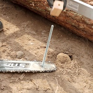 15K views · 19 reactions | Legit DIY Log Cutter Thanks for watching! Please be aware that this video is for entertainment purposes only and techniques shown should not be attempted at home! | Handy Panda | Facebook