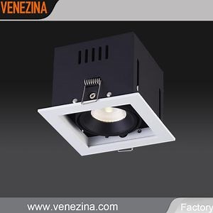 [Hot Item] Premium Black Square Recessed LED Spot Light for Modern Interiors
