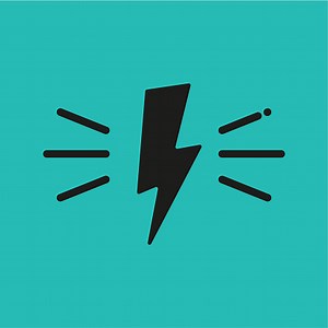 Blitz Symbol Abbildung