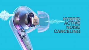 JLab Go Pods ANC True Wireless Bluetooth Earbuds & Charging Case, Hybrid Active Noise canceling + Be Aware for Safe Listening, 26+ Hours Total Playtime, Clear Calls, Custom Sound via App, Black