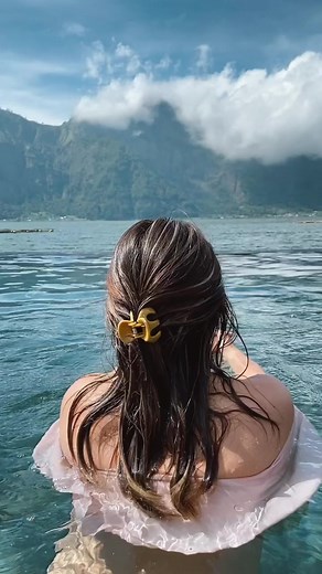 HOT SPRINGS NEAR LAKE BATUR  Nestled in the lush jungles not far...