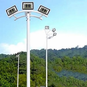 [Hot Item] High Mast Light Stainless Steel High Mast Light Pole with Lowering Device