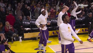 138K views · 3.1K reactions | AR gets 3 the hard way!  #LakeShow...