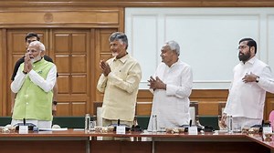 12K views · 69 reactions | Prime Minister Narendra Modi is expected to present his claim to form a new coalition government today after a meeting with all the newly elected MPs of the National Democratic Alliance (NDA), sources have said. The Bharatiya Janata Party (BJP) has been engaged in hectic negotiations with its alliance partners since results were declared on Tuesday. #NDA #NDAMeet | NDTV | Facebook