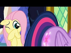Twilight Sparkle & Fluttershy - Isn't this exciting?! Oh! You were called, too?! Thank goodness.