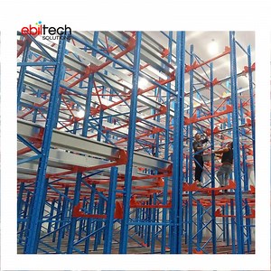 [Hot Item] Ebiltech Cold Storage Smart Warehouse 4-Way Shuttle Pallet Racking System