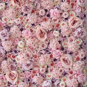 [Hot Item] Panel de Jardín Vertical de Rosa de Alta Calidad Artificial de Sunwing para Decoración de Bodas