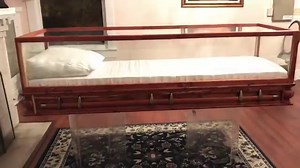 We at Precious Memories Mortuary are proud to introduce and show case our newest addition to our selection. We are proud to introduce our Sleeping Beauty All Glass perfection couch casket. Let us turn your tears into smiles, give us a call at (318)670-3162. “📺⚜️Providing A Comforting Ministry, For The Sake Of Precious Memories🖤⚜️” | Mortuary Memories For Families