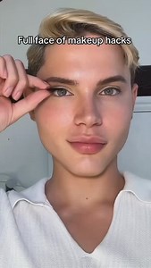 2.5M views · 5.8K reactions | Full face of makeup hacks  #makeuphacks #makeupvideos #makeupinspo #makeuptips | Natan | Facebook
