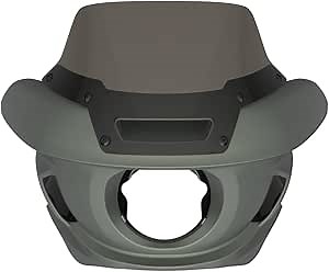 Amazon.com: Advanblack Color-Matched St Style Front Fairings For Harley Low Rider/S/ST, Street Bob, Fat Bob & Dyna (Deadwood Green Denim) : Automotive