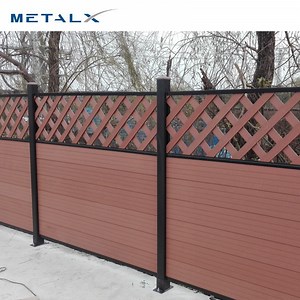 [Hot Item] Cheap Price Composite WPC Fence WPC Wood Plastic Composite Fence Panels WPC Panel Fence