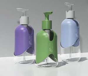 [Hot Item] New Design 300ml/400ml/500ml Body Cream Dispenser Bottle Refillable Pet Shampoo Bottle Shower Gel Bottle