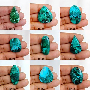 Azurite Gemstone, Azurite Malachite Crystal, Azurite Malachite Cabochon, Azurite Malachite Stone for Jewelry Making Supply - Etsy