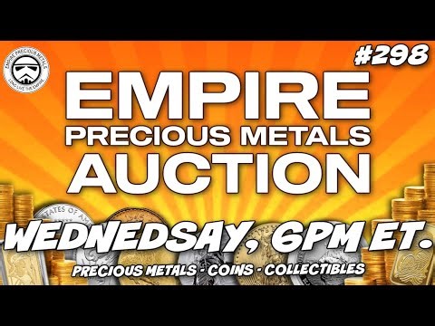 Live Silver And Gold Coin Show Auction 298