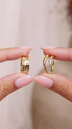 Linjer Jewelry on Instagram: "Have you met our newest statement rings? Featuring sculptural designs, these boho-chic rings look beautifully stacked or worn alone  Find the perfect statement piece with our up to 40% off sitewide sale!"