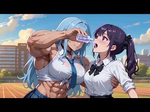 Miyu Joins (female muscle growth)