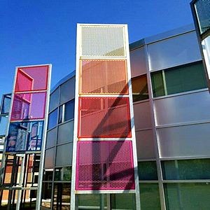 [Hot Item] Waterproof Aluminum Products Decorative Material Perforated Panel with Color Coated