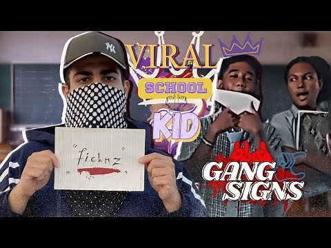 Viral School Kid Gang Signs (Full Explanation + Tutorial + Simplified)