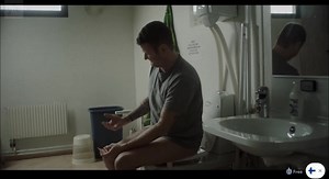 Toilet diarrhea scene humor