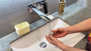 Tooth Brush Holder for Bathroom 3 Cups and Toothpaste Dispenser