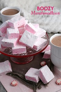 Boozy Marshmallows Recipe  Video • Pint Sized Baker