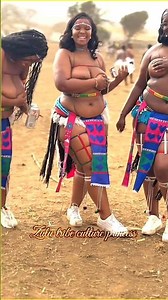 A Young zulu maidens in beautiful culture dress in dance display #shorts #culture #traditional #zulu