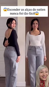 2.6K views · 24 reactions | Esconder as alças do sutien nunca foi...