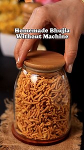 Make this delicious Bhujia at home without any machine #bhujia #homemadefood #reels #recipes #food #nashta #mintsrecipes #reelkarofeelkaro #snacks #homemadecooking | Mint's Recipes