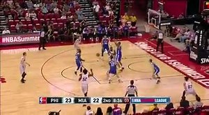 Brandon Paul pins up an NBA Summer League POSTER! | NBA