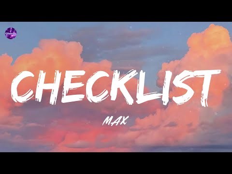 Checklist (feat. Chromeo) - MAX (Lyrics) Justin Bieber, ROSÉ & Bruno Mars, Ariana Grande