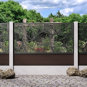 [Hot Item] Custom Laser Cut Metal Panel Decorative Screen Outdoor Metal Privacy Screen Garden Screen