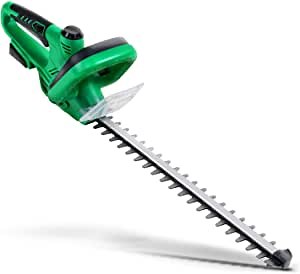 ApolloSmart Hedge Trimmer 17-Inch Cordless Electric 20V 2Ah Lightweight Lawn and Garden Landscaping