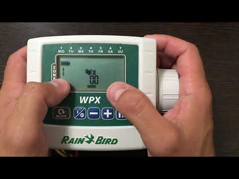 Контроллер Rain Bird WPX- настройка