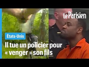 American man kills police officer 24 hours after his son was shot dead by police