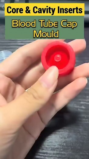 8.3K views · 4 comments | Core & Cavity Inserts  Cap Mould for Blood sample Tube #bloodtubemold #capmoulds #injectionmoldingmachine | HassanPlas | Facebook